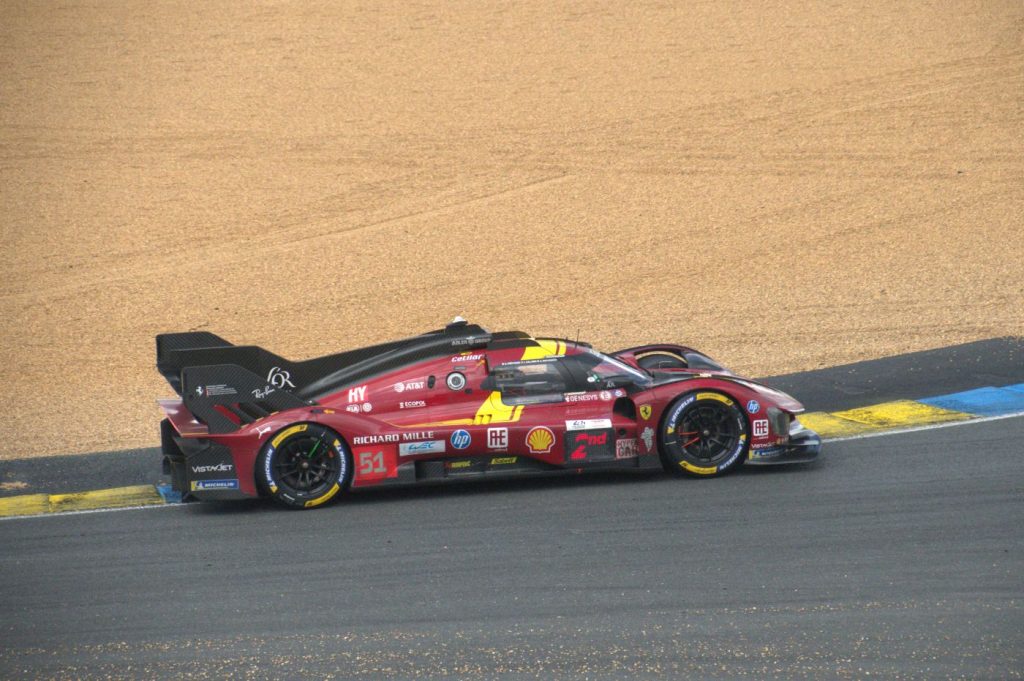 Otro Ferrari en el cajón Las 24 horas de Le Mans