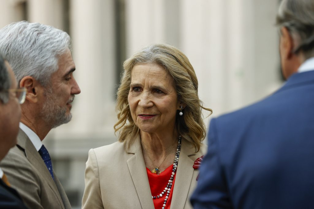 La infanta Elena fue de las primeras en llegar