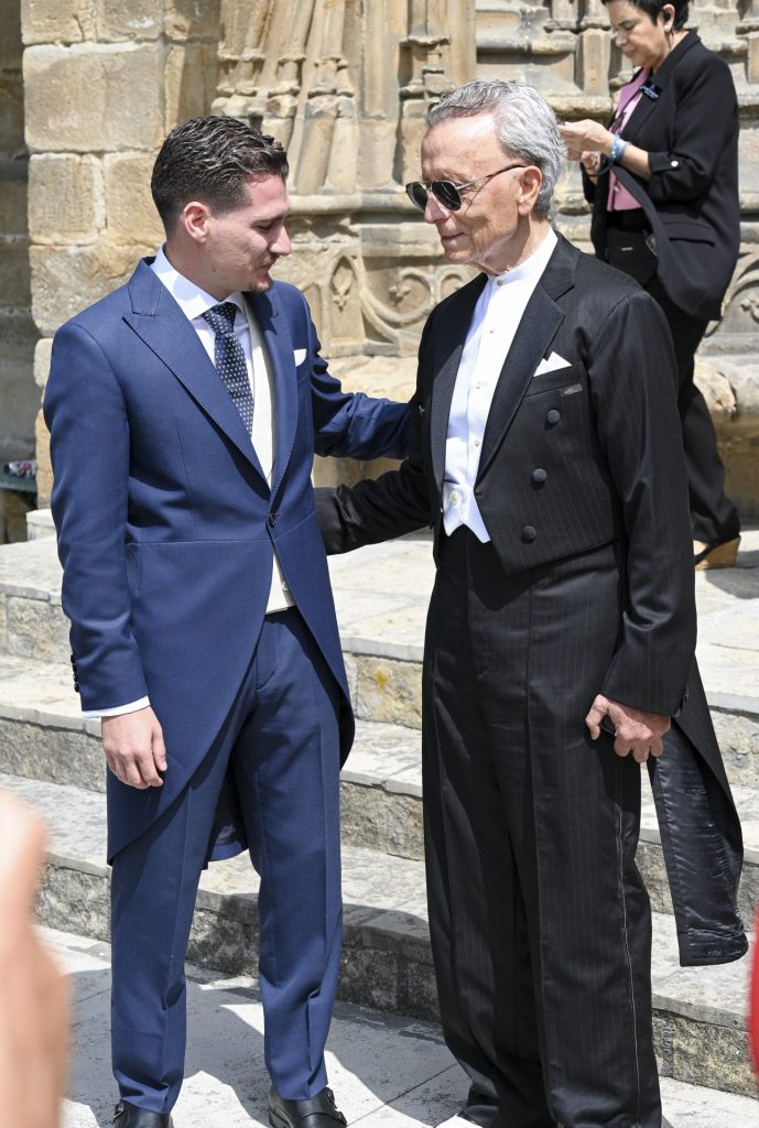 Con su tío, José Ortega Cano Chema Esteban Ortega y José Ortega Cano