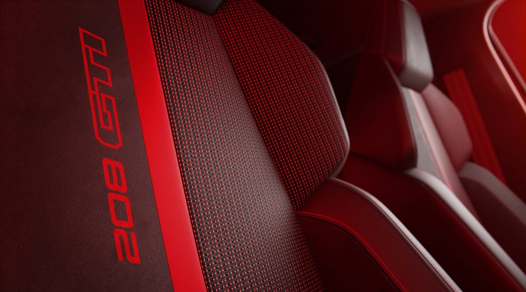 Herencia GTi Peugeot E-208 GTi