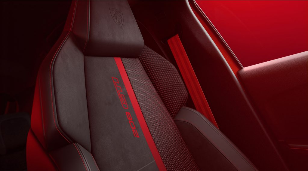 Asientos deportivos Peugeot E-208 GTi