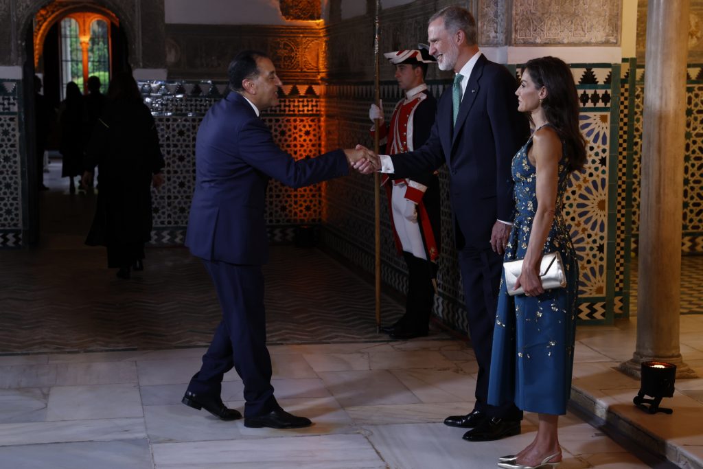 Epicentro diplomático con la cena de gala Primer ministro egipcio, Mostafa Madbouly