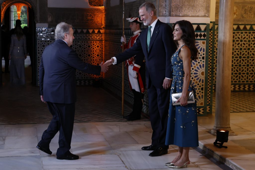 Menú de Casa Robles Secretario general de la ONU, António Guterres