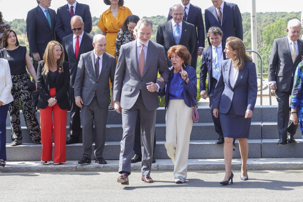 Su lado más humano El rey Felipe VI y Carmen Iglesias