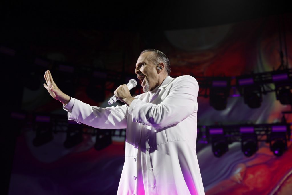 Cinco décadas de éxitos Miguel Bosé en Madrid
