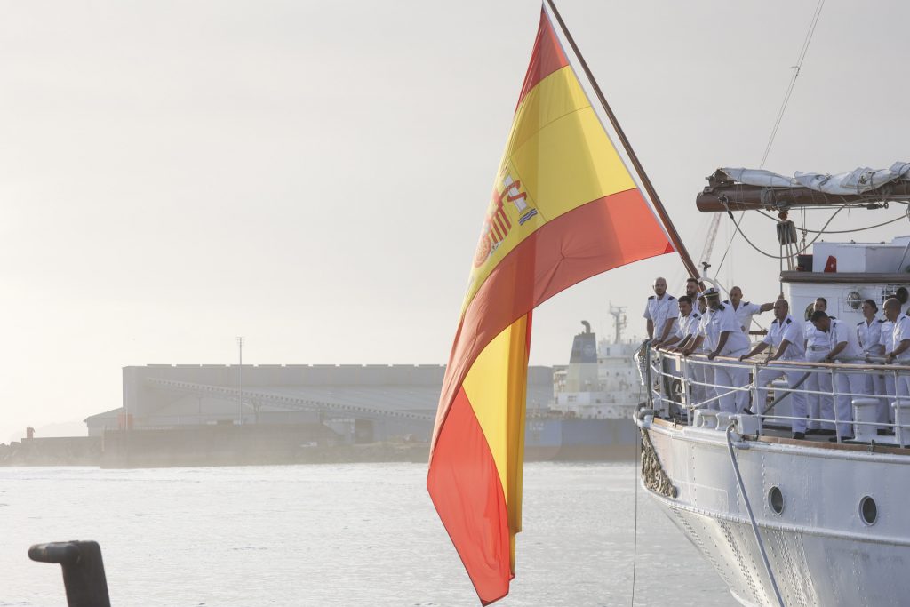 Dos últimas paradas La princesa Leonor en el Juan Sebastián Elcano