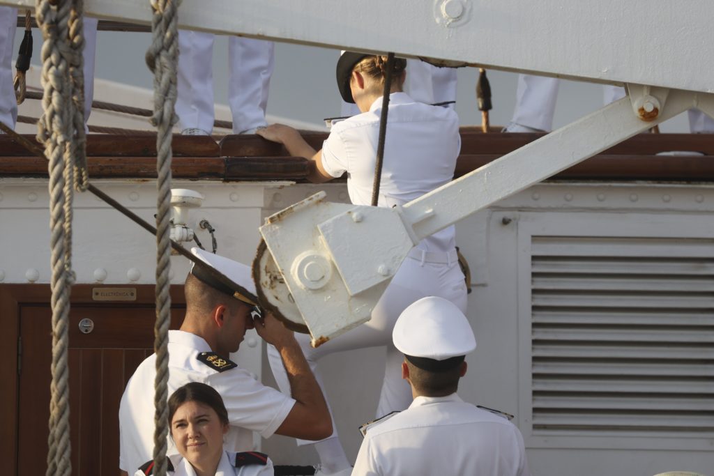 En Marín recibirá el despacho de alférez La princesa Leonor en el Juan Sebastián Elcano