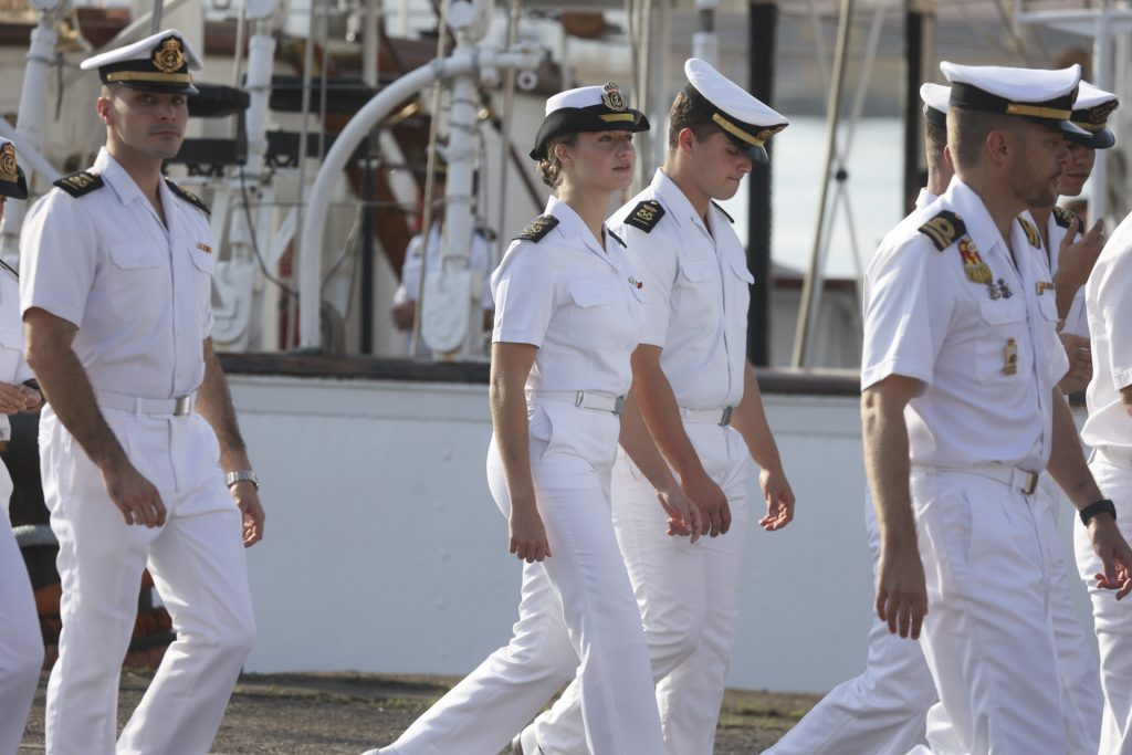 Recorrido por medio mundo La princesa Leonor en el Juan Sebastián Elcano