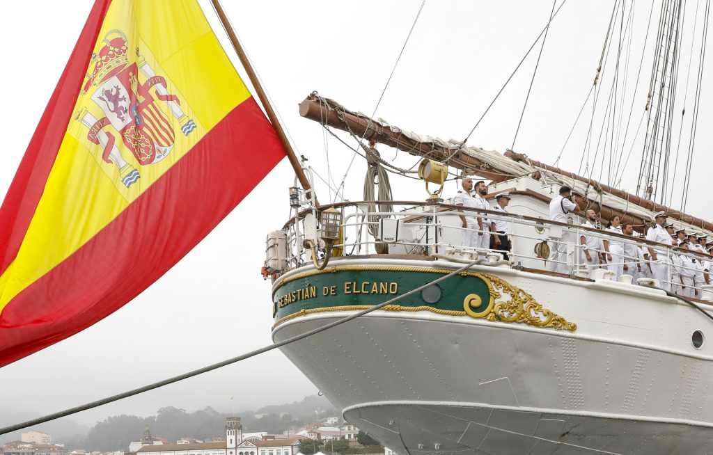 Puertas abiertas en el Juan Sebastián de Elcano Princesa Leonor