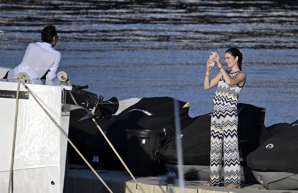 Momentos íntimos Marc Anthony y Nadia Ferreira