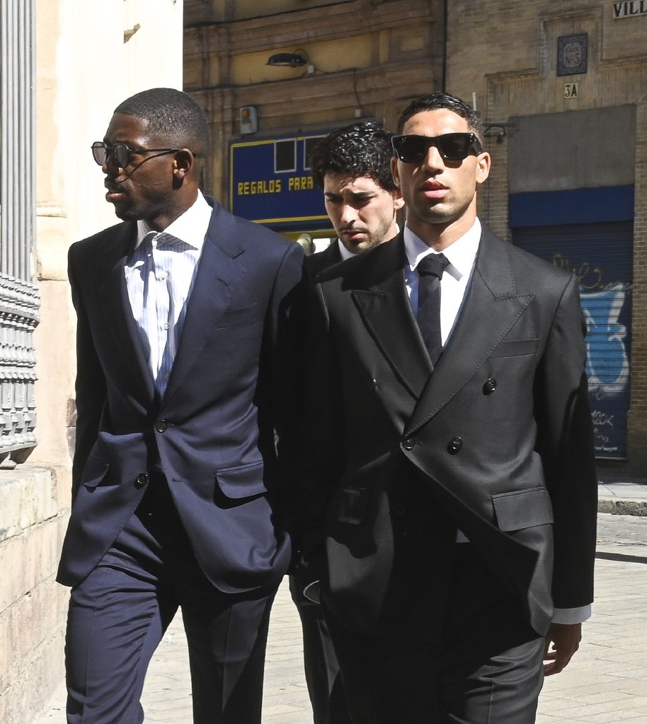 Achraf Hakimi y Ousmane Dembélé Achraf Hakimi y Ousmane Dembélé