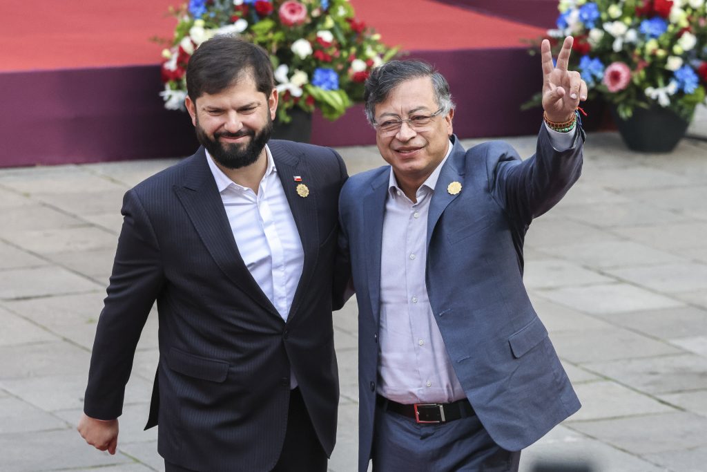 Gustavo Petro Gabriel Boric y Gustavo Petro