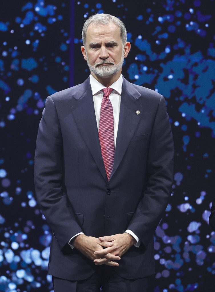 Contraste cromático con intención El rey Felipe VI