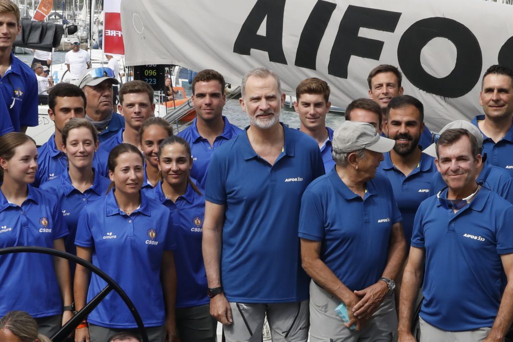 Felipe VI en la Copa del Rey de vela