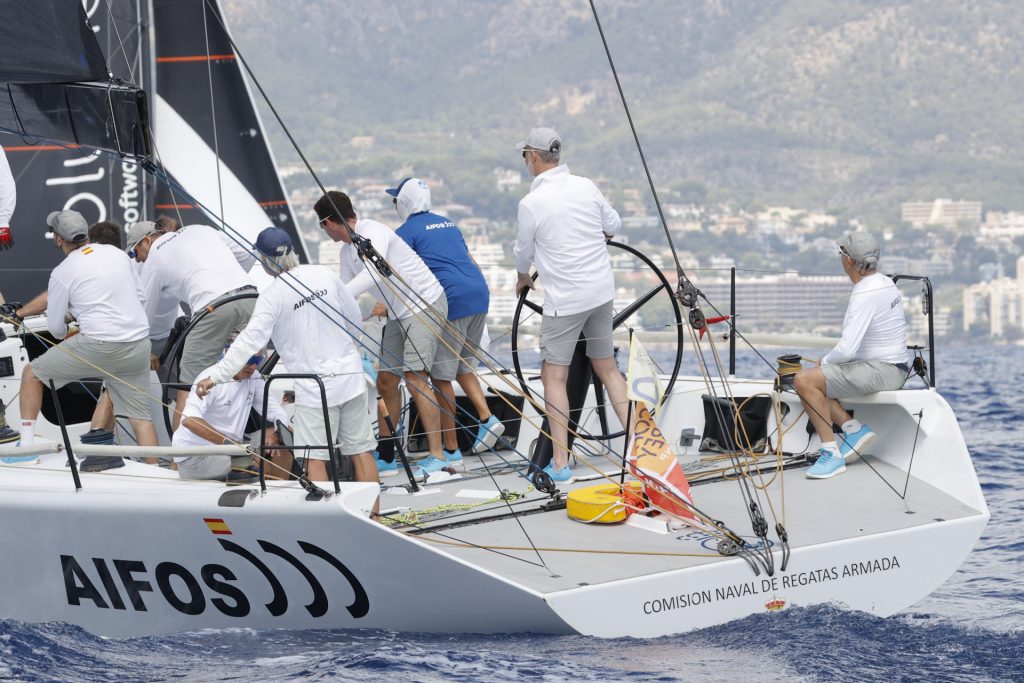 Felipe VI en la Copa del Rey de vela