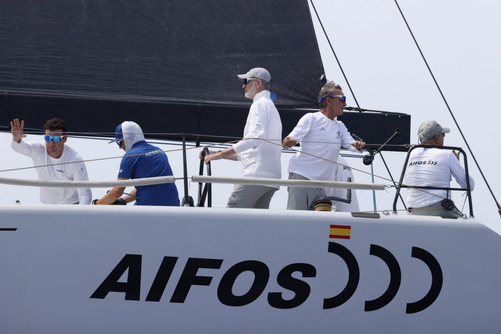 Felipe VI en la Copa del Rey de vela