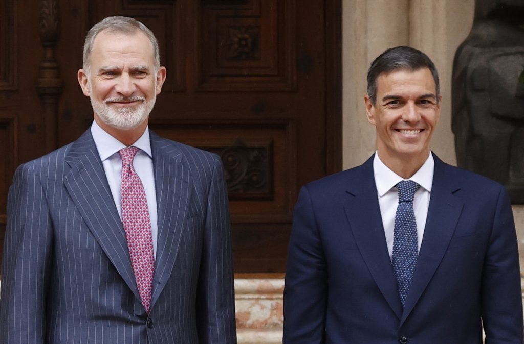 Felipe VI y Pedro Sánchez