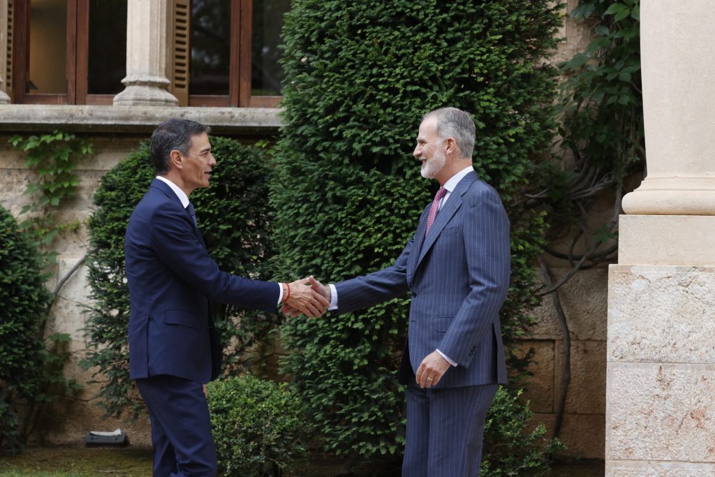 Felipe VI y Pedro Sánchez