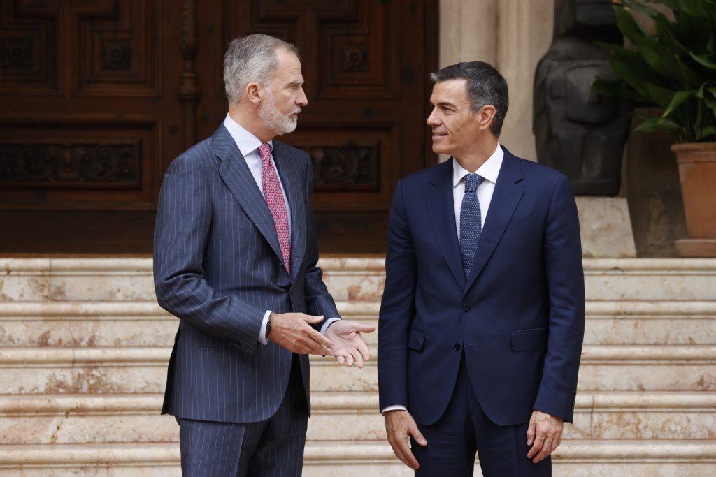 Felipe VI y Pedro Sánchez