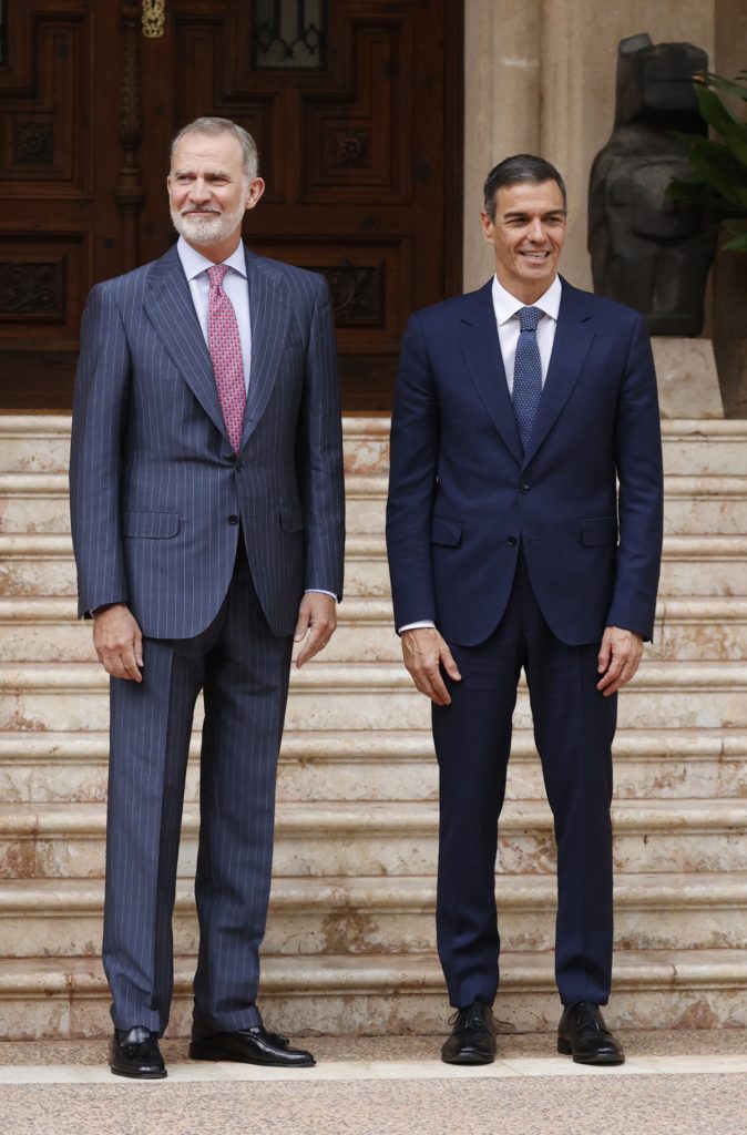Felipe VI y Pedro Sánchez