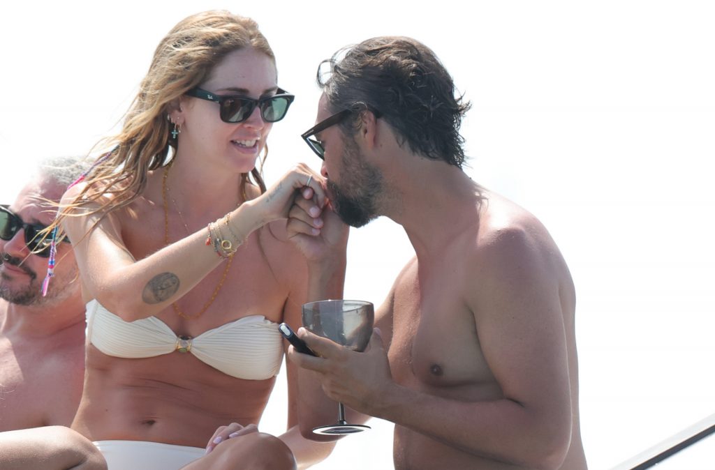 Chiara Ferragni y Giovanni Tronchetti