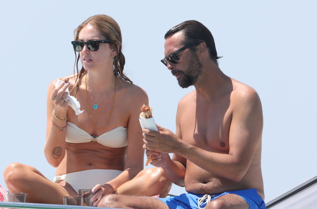 Chiara Ferragni y Giovanni Tronchetti
