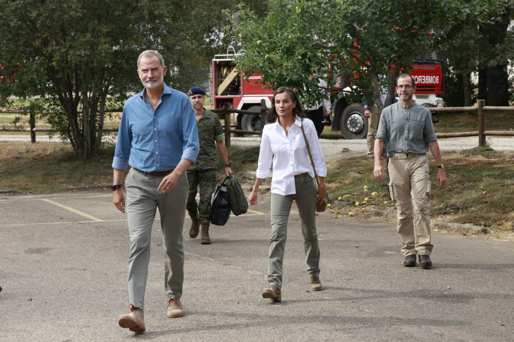 La reina Letizia y el rey Felipe VI
