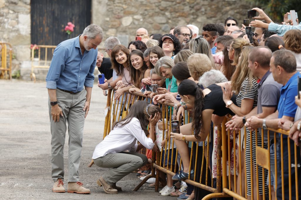 La reina Letizia y el rey Felipe VI