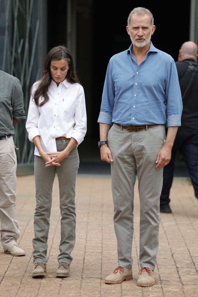 La reina Letizia y el rey Felipe VI