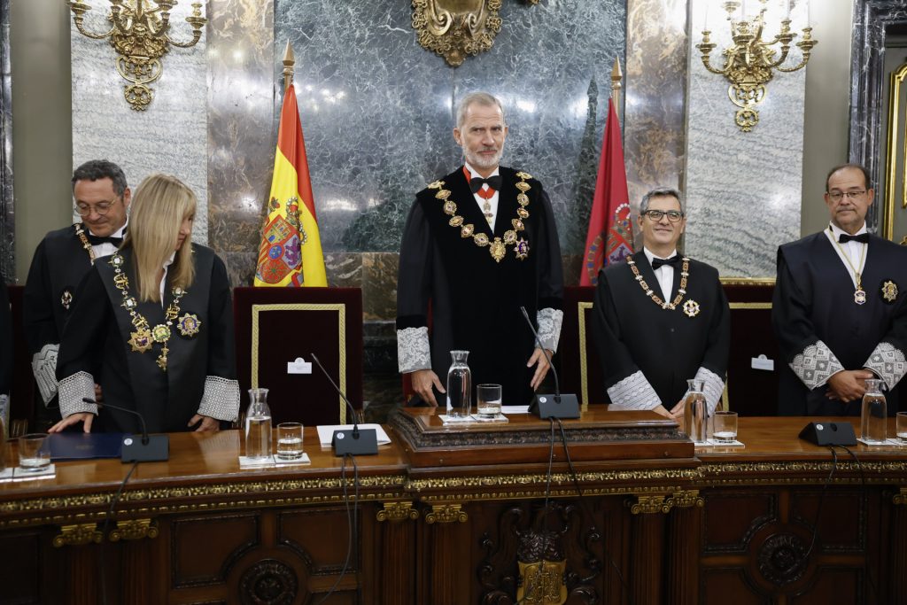 Felipe VI inaugura el Año Judicial 2025/2026