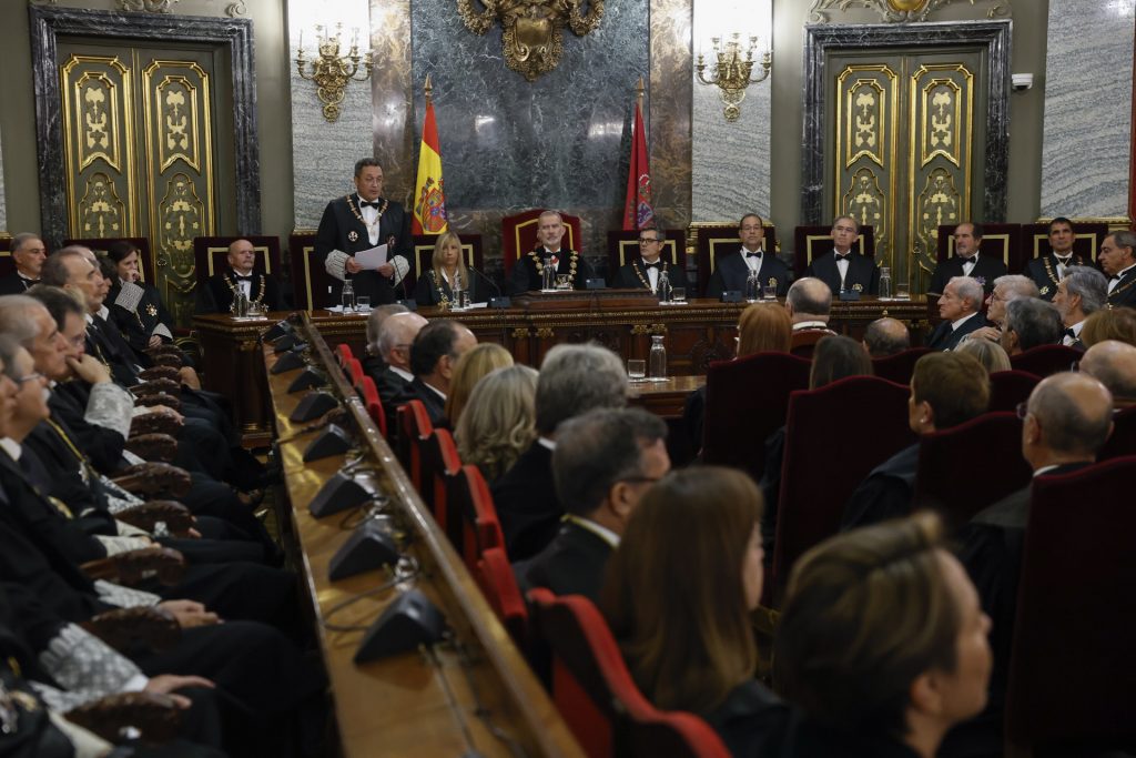 Felipe VI inaugura el Año Judicial 2025/2026