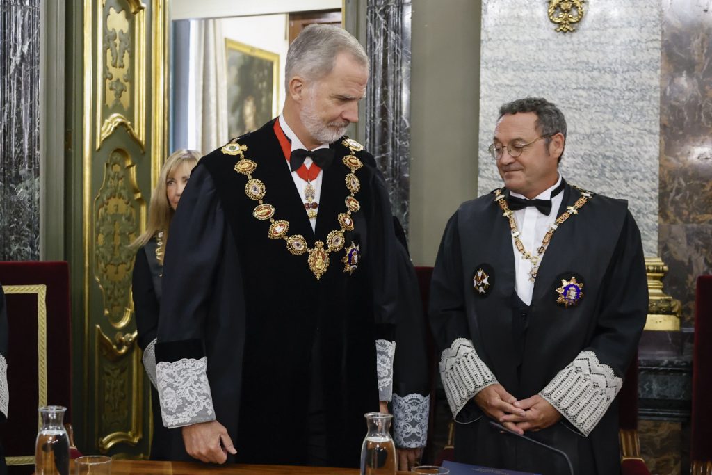 Felipe VI inaugura el Año Judicial 2025/2026