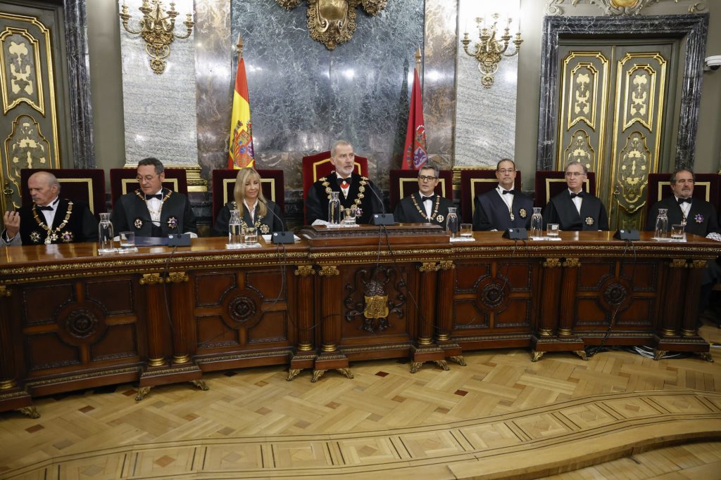 Felipe VI inaugura el Año Judicial 2025/2026