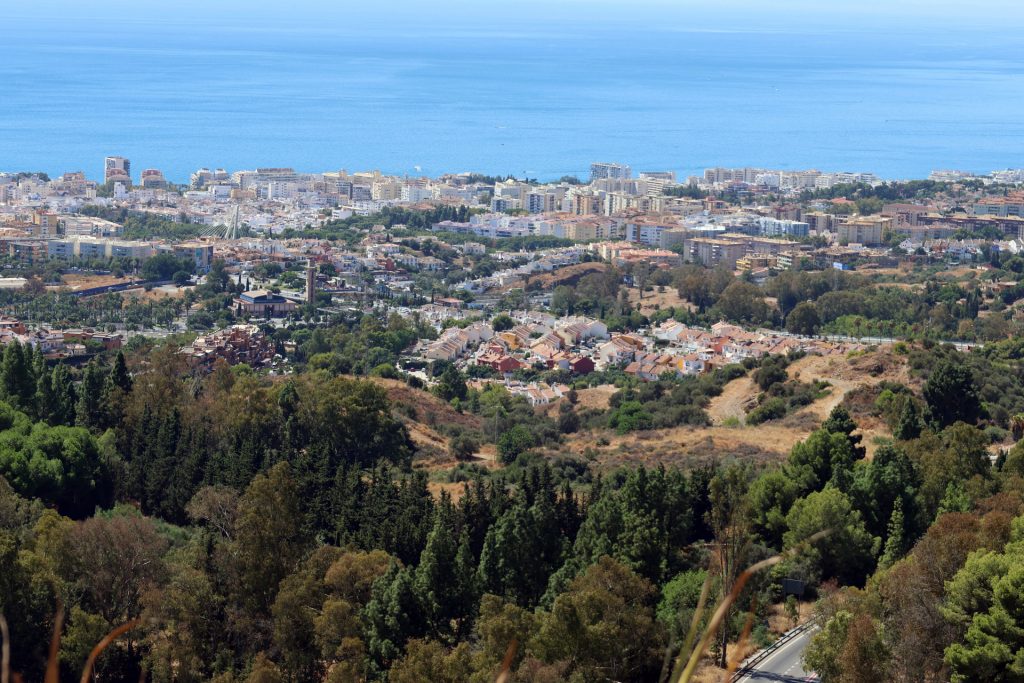 Incendio en la urbanización La Alzambra, Marbella