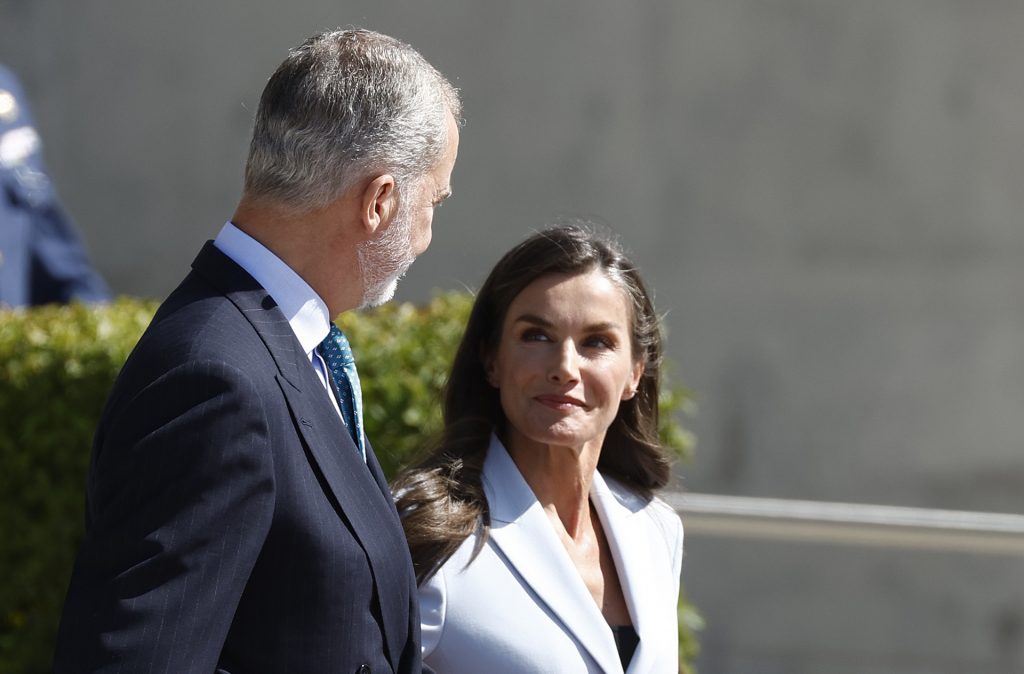 Los reyes Felipe VI y Letizia