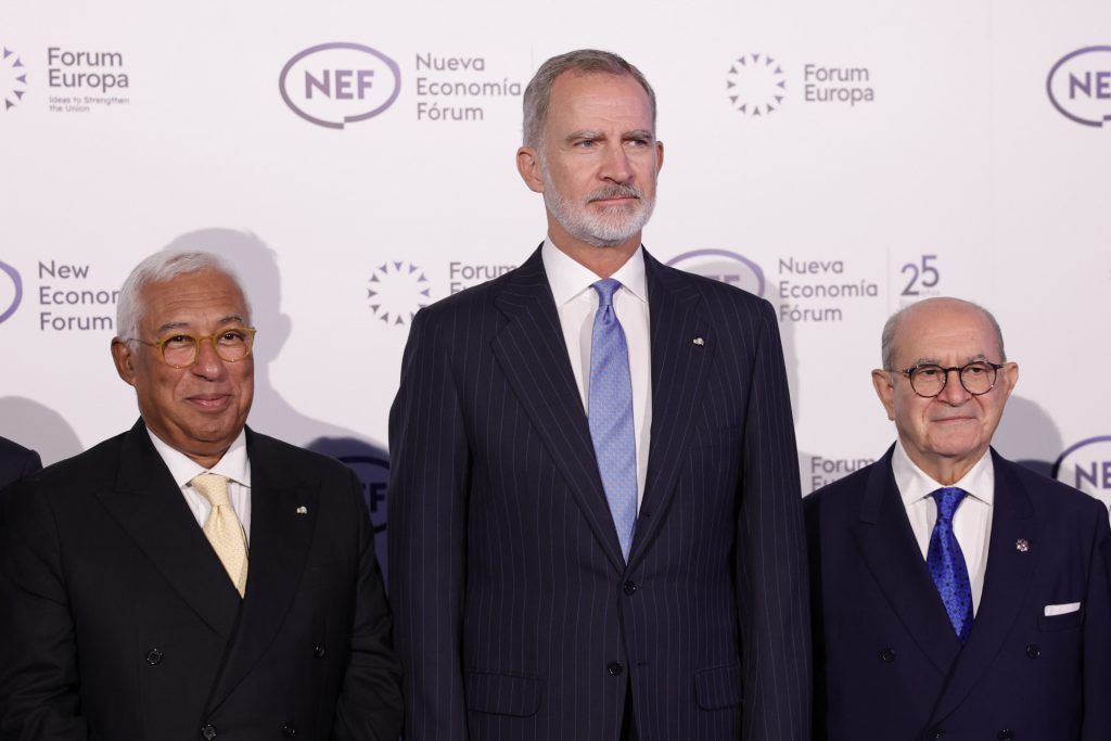 Antonio Costa, Felipe VI y José Luis Rodríguez
