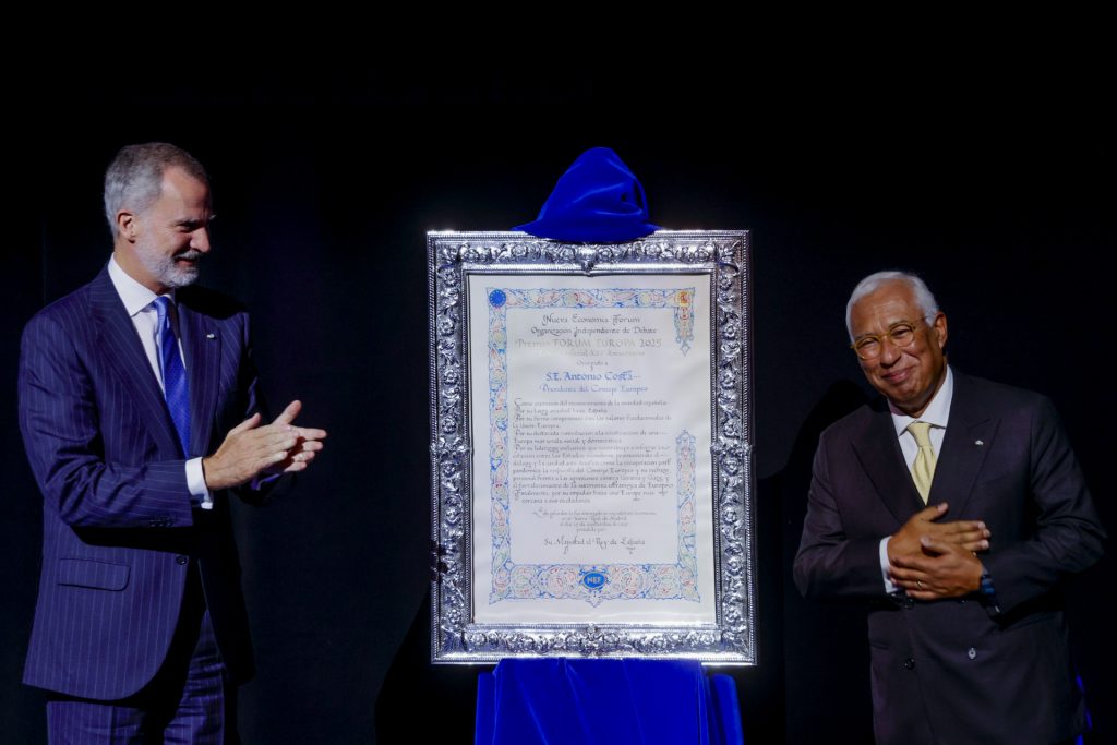 Felipe VI y António Costa