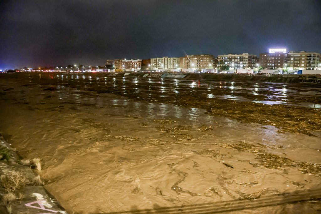 Inundaciones en Valencia causadas por la DANA