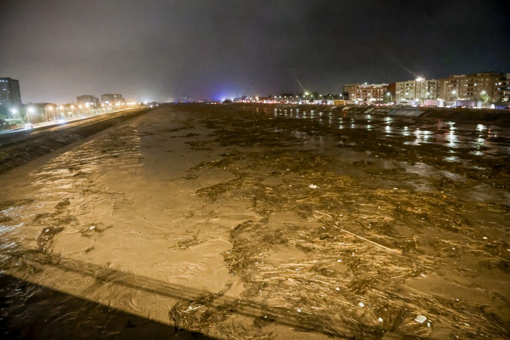 Inundaciones en Valencia causadas por la DANA