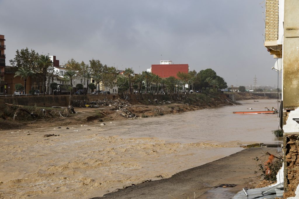 Inundaciones en Valencia causadas por la DANA