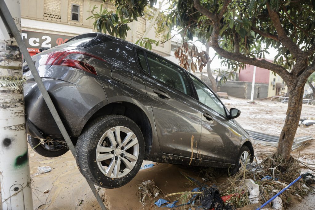Inundaciones en Valencia causadas por la DANA