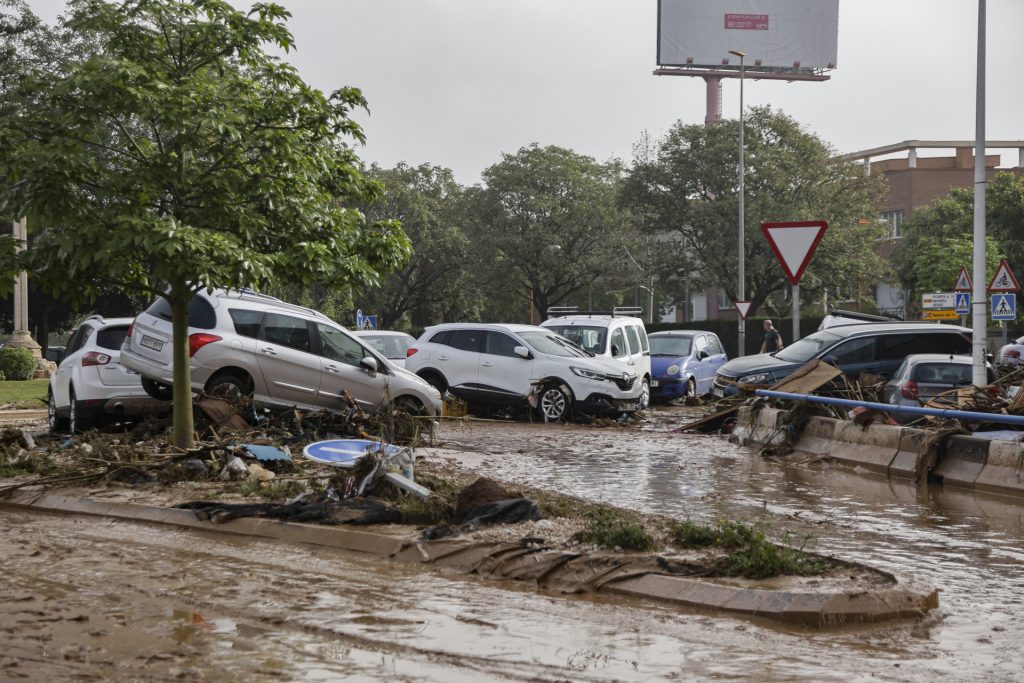 Inundaciones en Valencia causadas por la DANA
