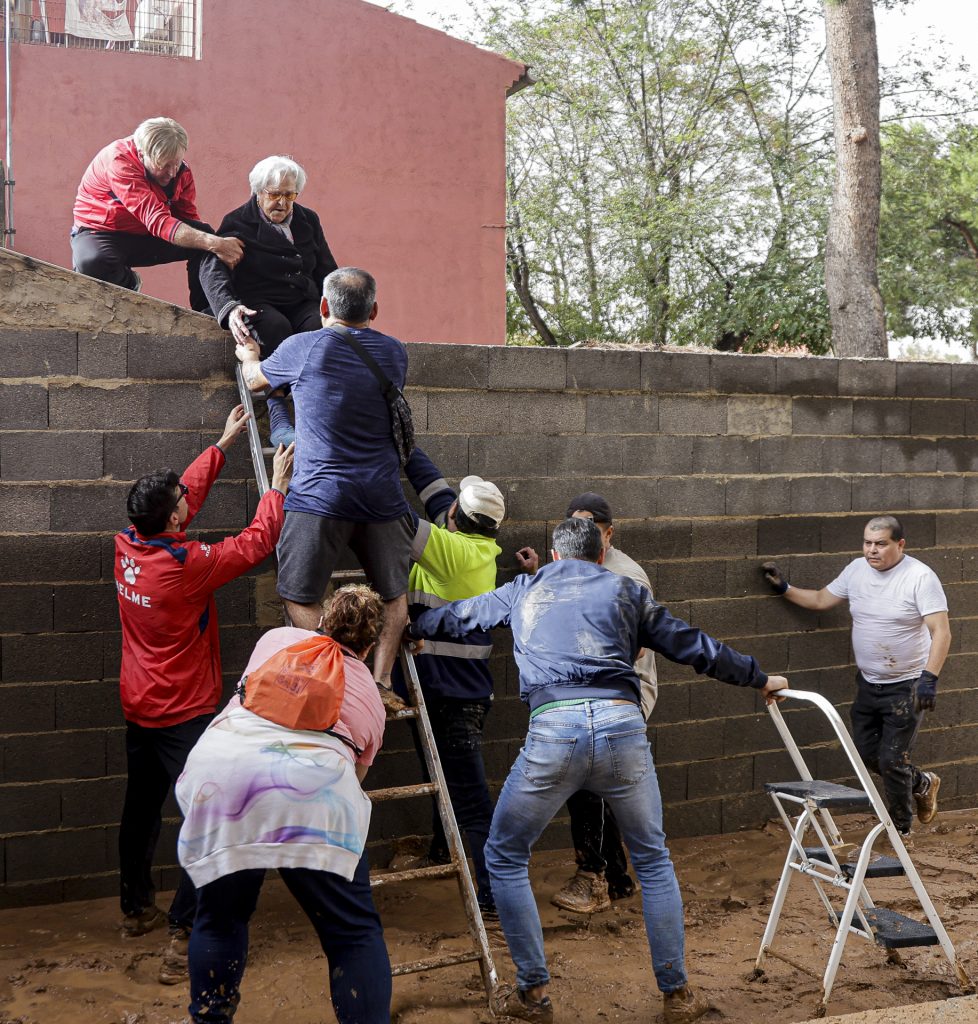 Inundaciones en Valencia causadas por la DANA