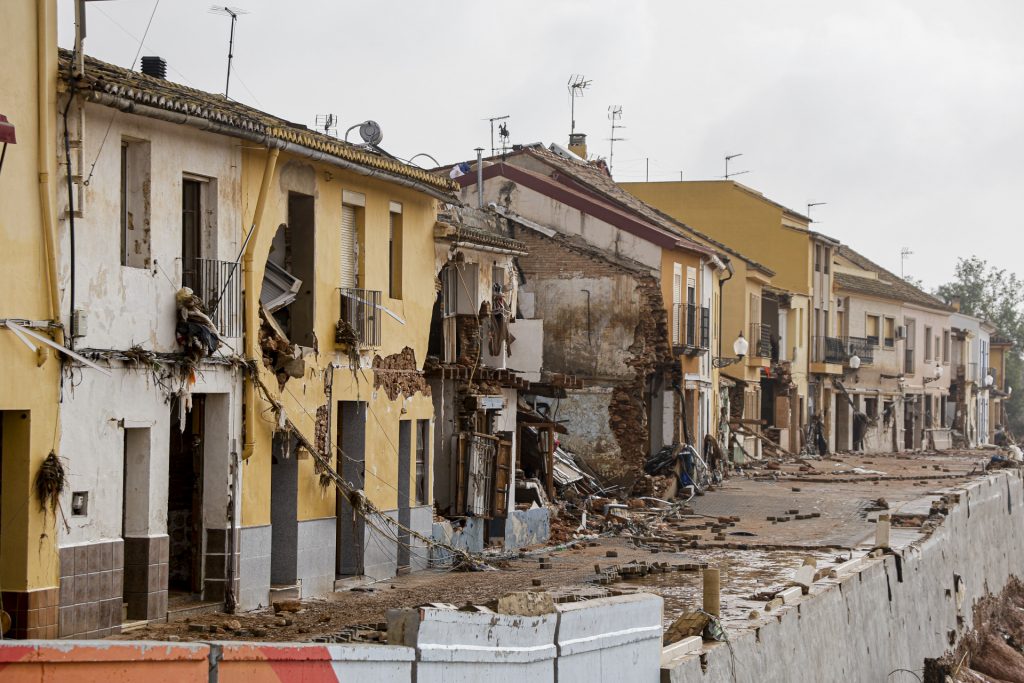 Inundaciones en Valencia causadas por la DANA