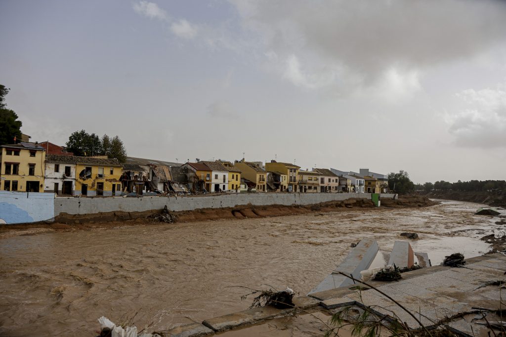 Inundaciones en Valencia causadas por la DANA