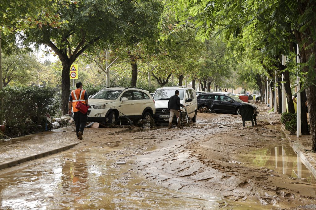 Inundaciones en Valencia causadas por la DANA