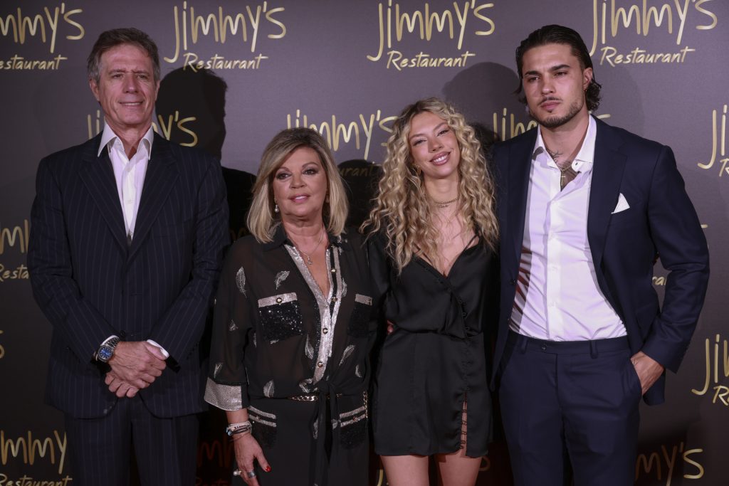 Carlo Costanzia di Costigliole, Terelu Campos, Alejandra Rubio y Carlo Constanzia Flores