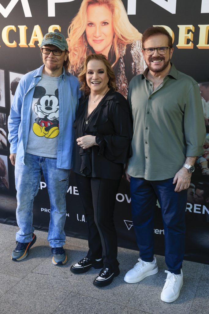 Santiago Segura con Lucía y Joaquín Galán