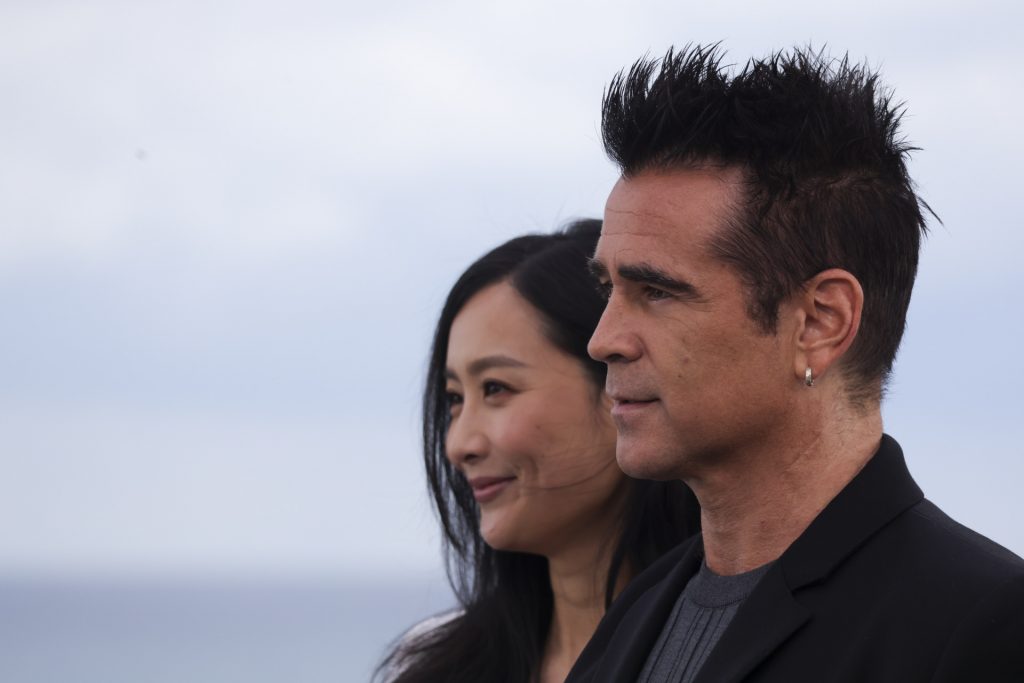 Colin Farrell y Fala Chen