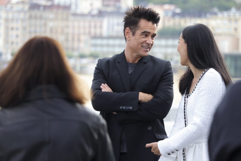 Colin Farrell y Fala Chen